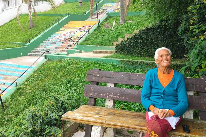 Jurema preserva a memória da Rua 14 de Outubro