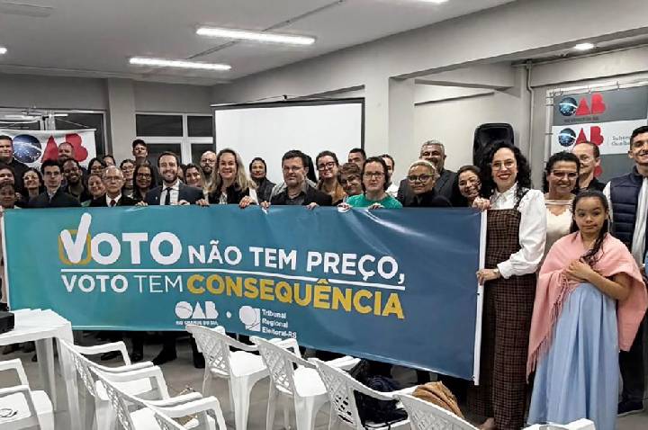 OAB lança campanha “Voto não tem preço, voto tem consequência”