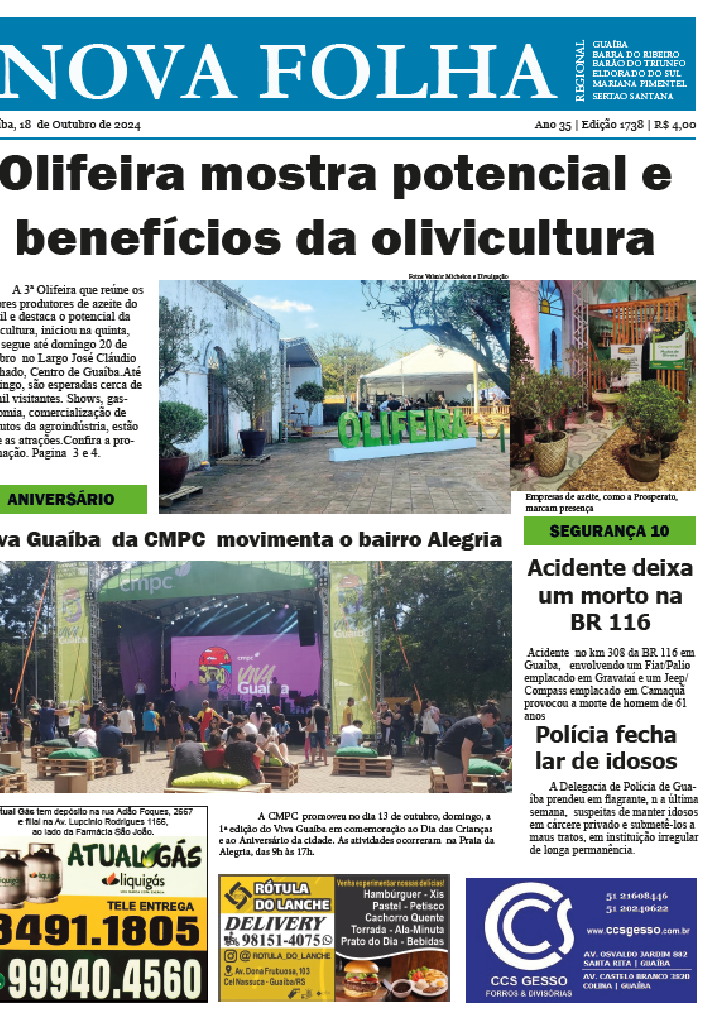 Olifeira mostra potencial e benefícios da olivicultura