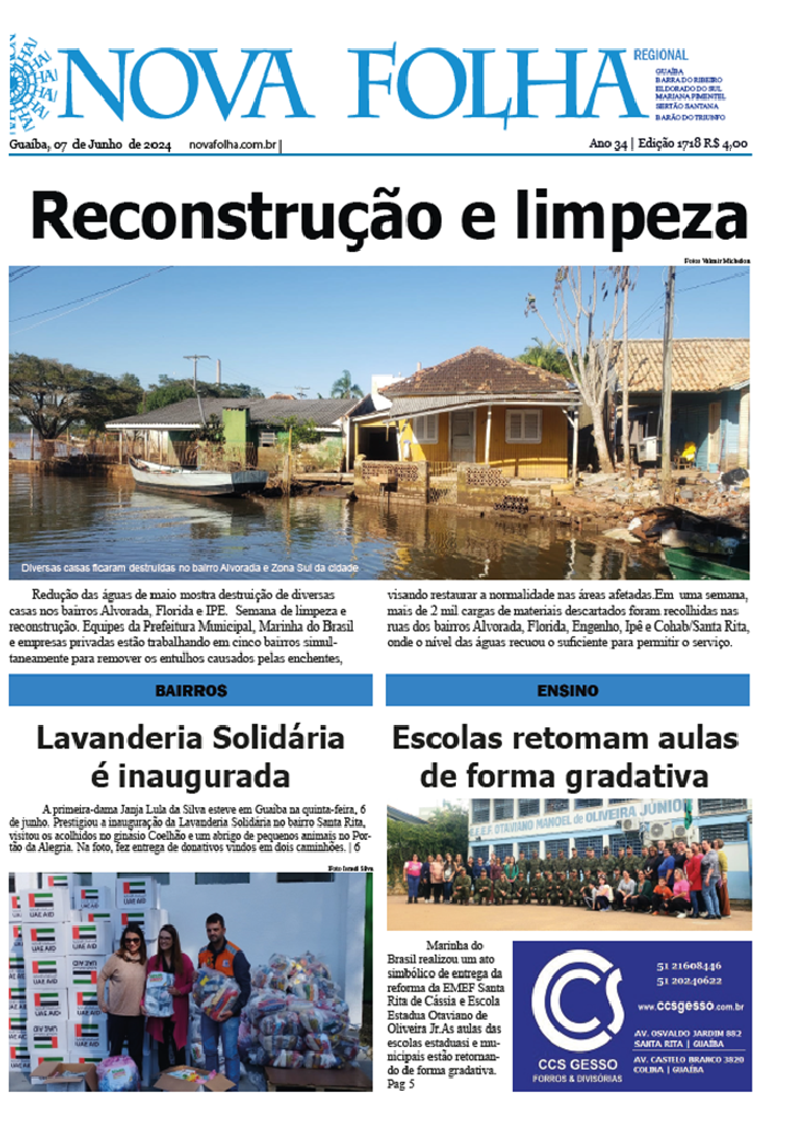 Reconstrução e limpeza