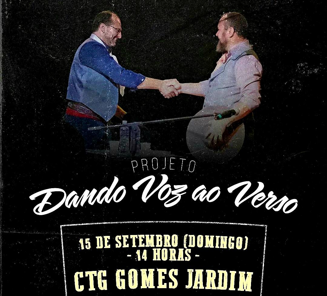 Projeto Dando Voz ao Verso no Sarandeio