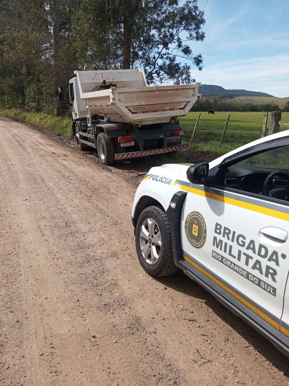 Caminhão da prefeitura de Mariana Pimentel é roubado