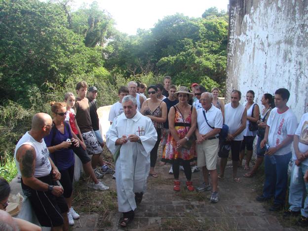 Celebração de Navegantes na Ilha Pedras Brancas