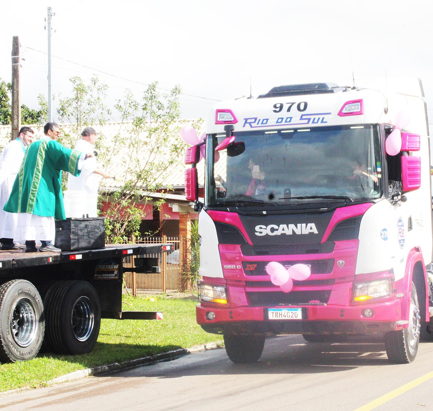 Festa de São Cristóvão com carreata