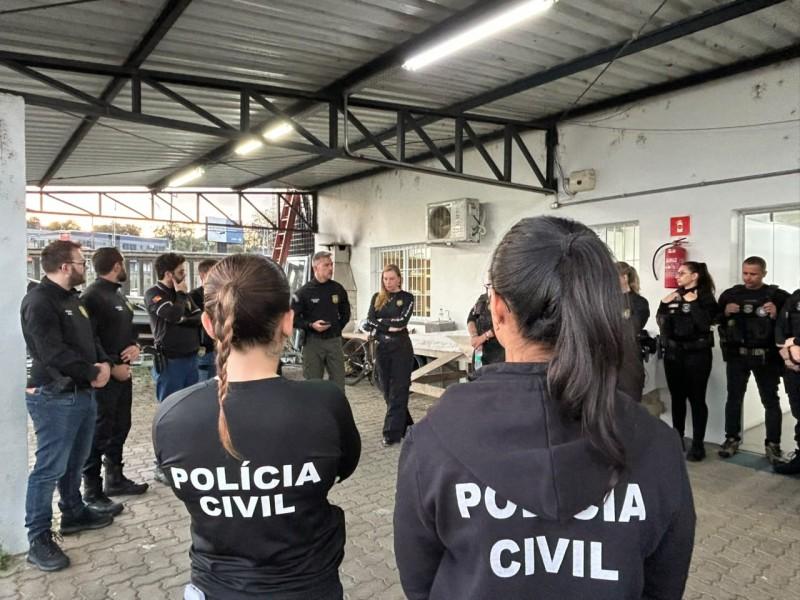 Polícia cumpre sete mandados de busca e apreensão na prefeitura de Guaíba